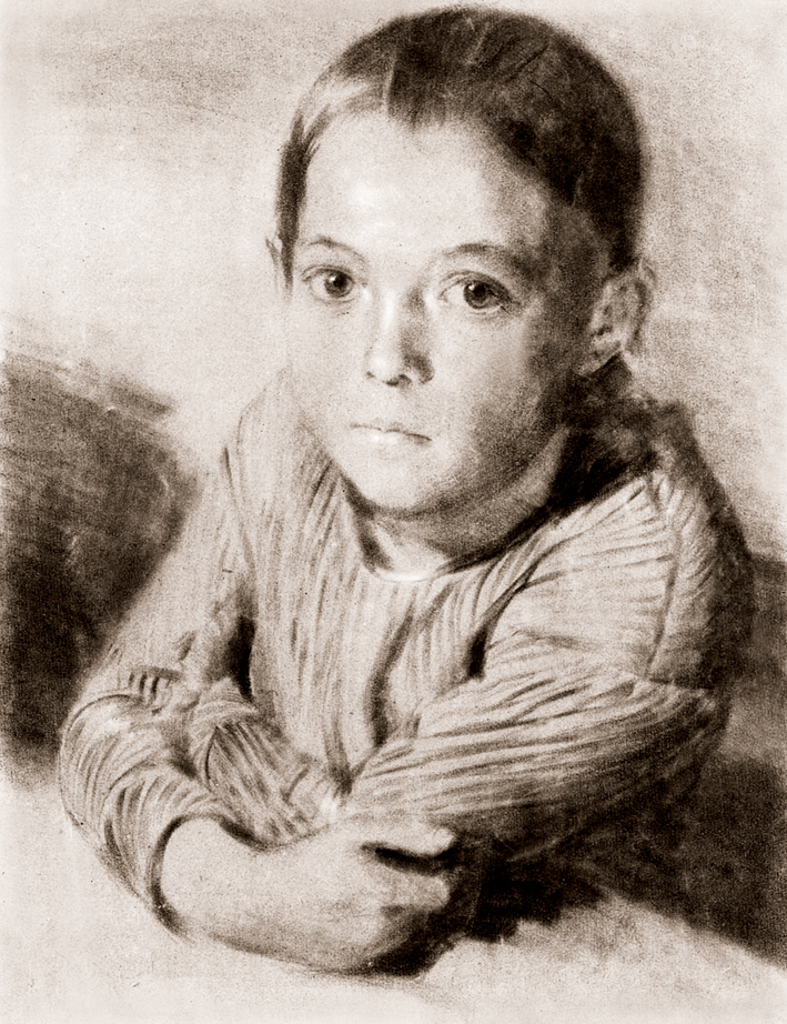  Adolpyh Von Menzel —— 女孩肖像